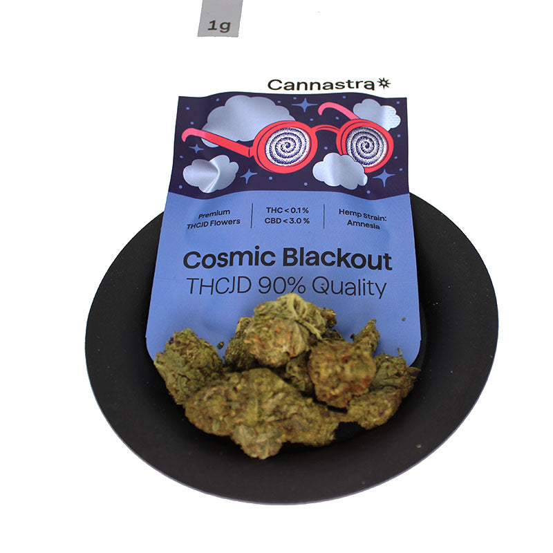 Cosmic Blackout THC-JD Amnesia Blüten